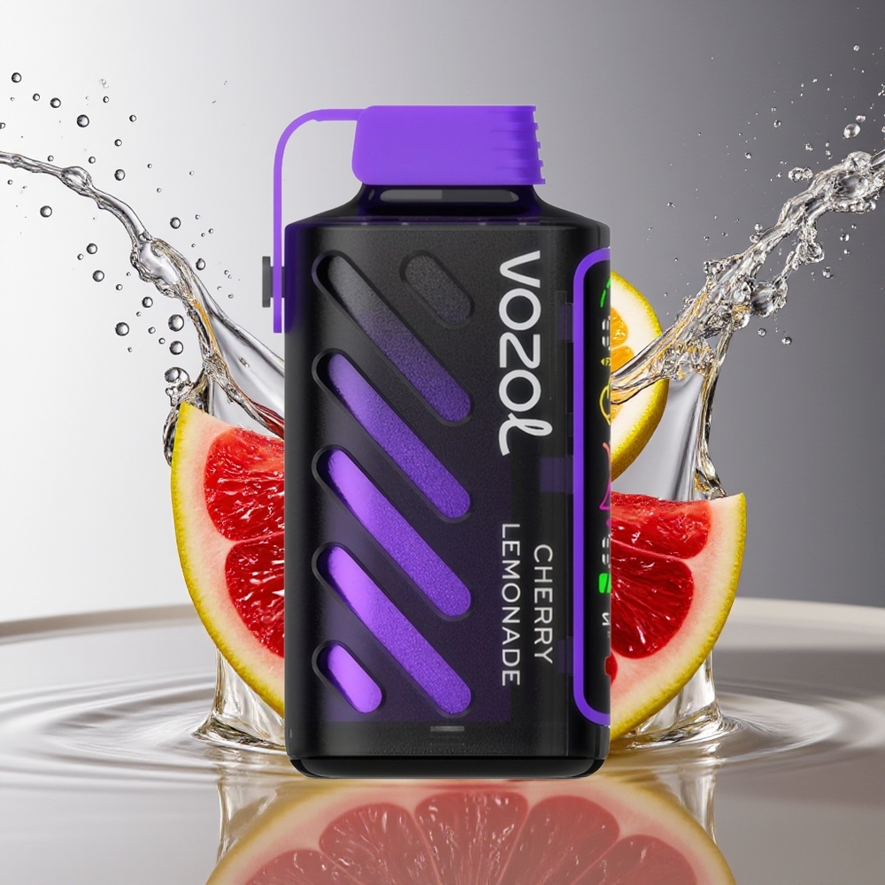 VOZOL Gear Power 20000 Puffs Dual Mesh Display Cherry Citroen 20mL 50mg