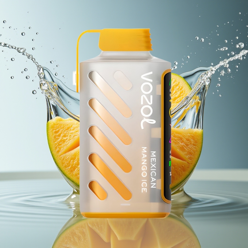 VOZOL Gear Power 20000 Puffs Mexicaans Mango IJs Dual Mesh 20mL 50mg