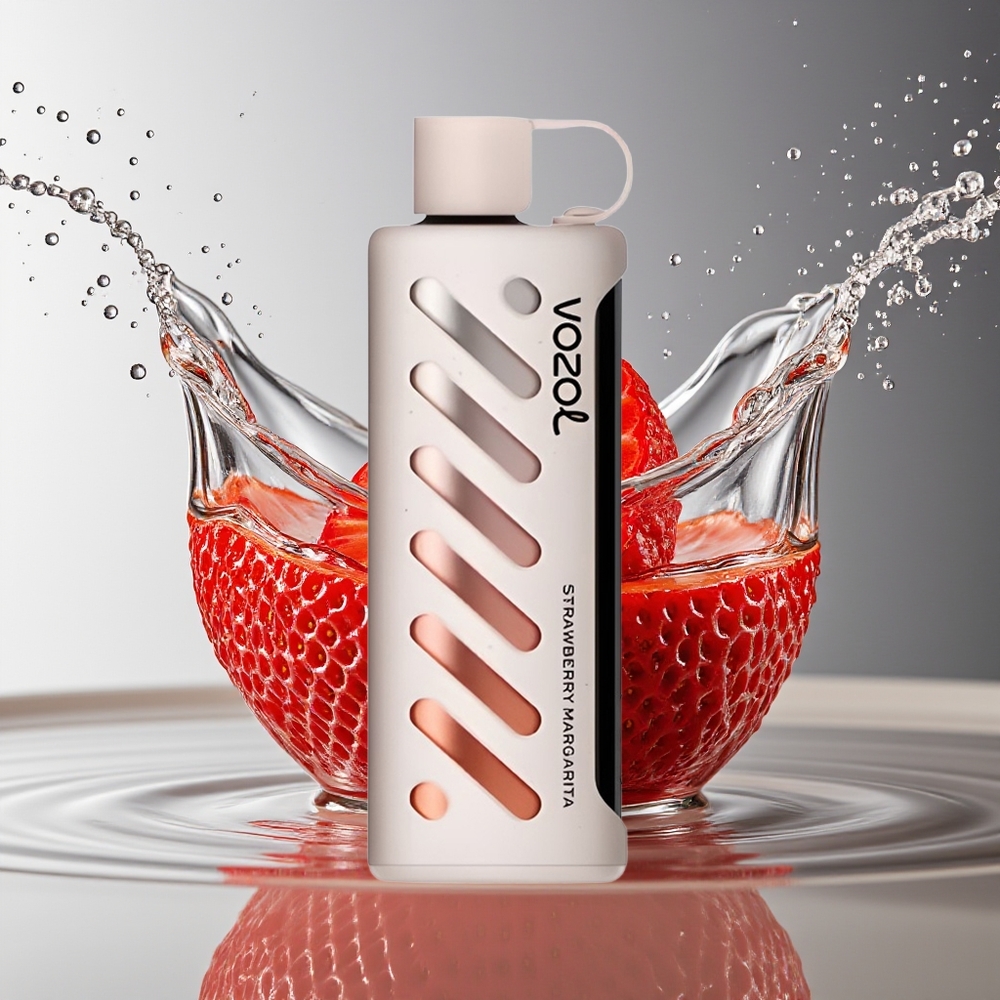 VOZOL Gear Shisha 25000 Puffs Aardbei Margarita Dual Mesh 1000mAh 5mg/ml S.i.L.C Tech