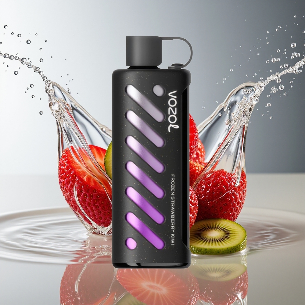 VOZOL Gear Shisha 25000 Puffs Bevroren Aardbei Kiwi Dual Mesh 1000mAh 5mg/ml