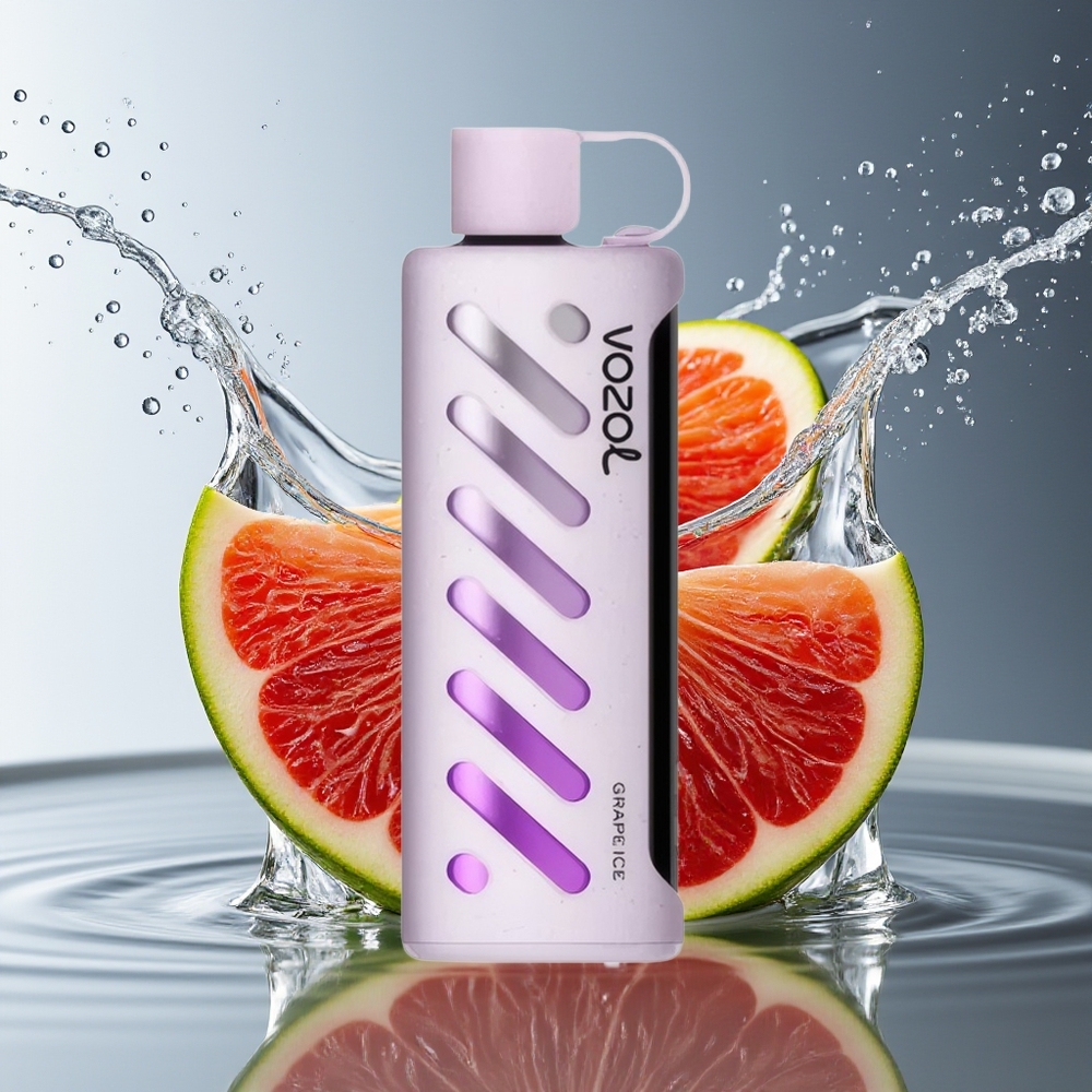 VOZOL Gear Shisha 25000 Puffs Druiven Ijs Dual Mesh 1000mAh 5mg/ml S.i.L.C Tech