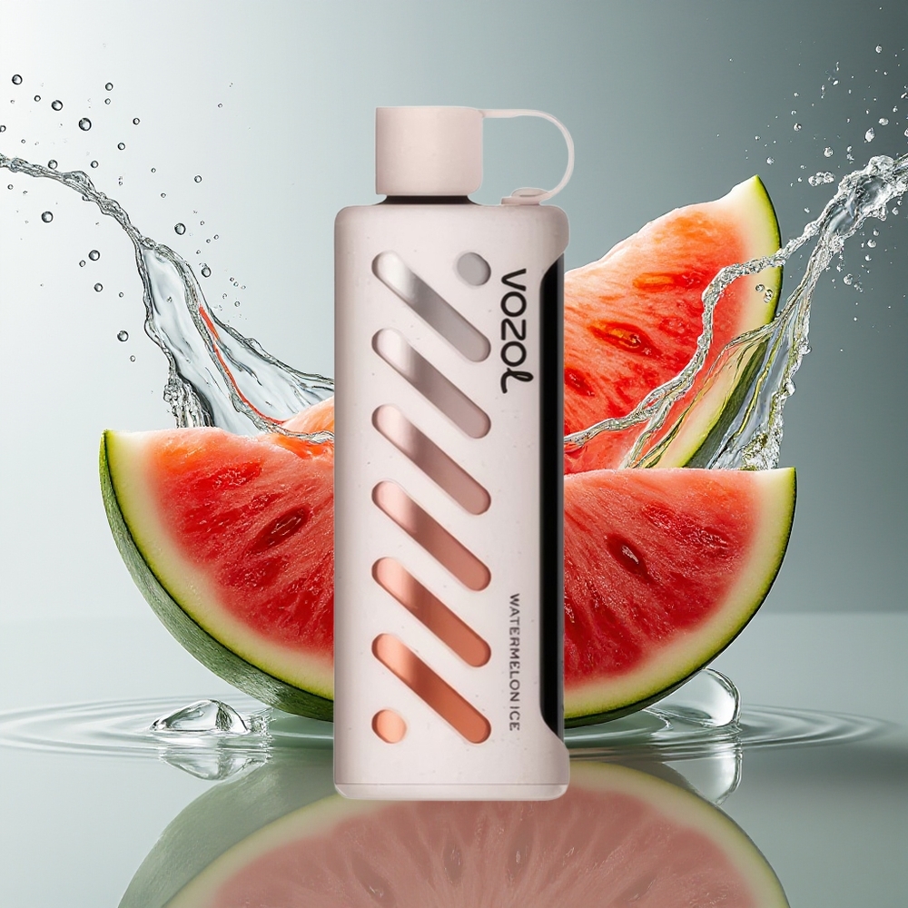 VOZOL Gear Shisha 25000 Puffs Watermeloen Ijs Dual Mesh 1000mAh 5mg/ml S.i.L.C Tech
