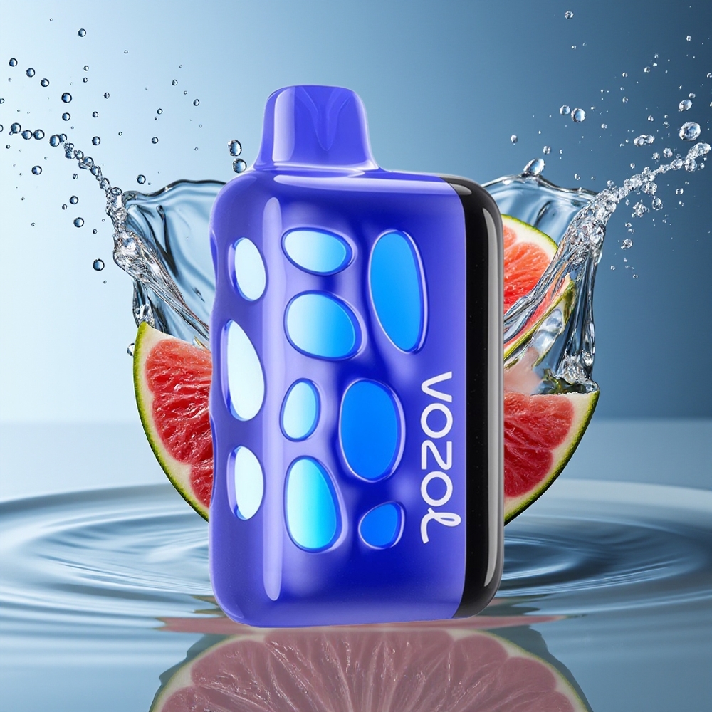 VOZOL RAVE 40000 20/50mg/ml 1000mAh Blauwe Bes IJs 270° Gloed Oplaad 20 Min