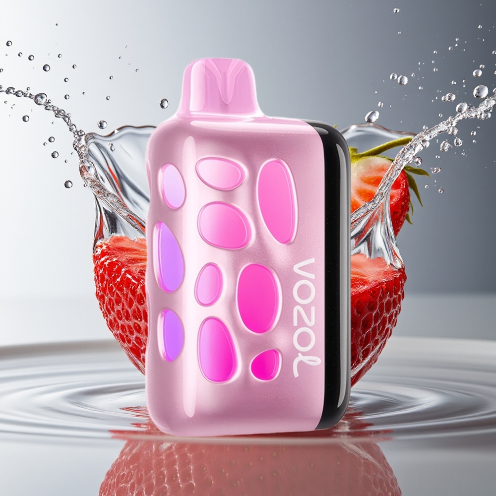 VOZOL RAVE 40000 270° Glow Party Aardbei IJs 1000mAh 20/50mg
