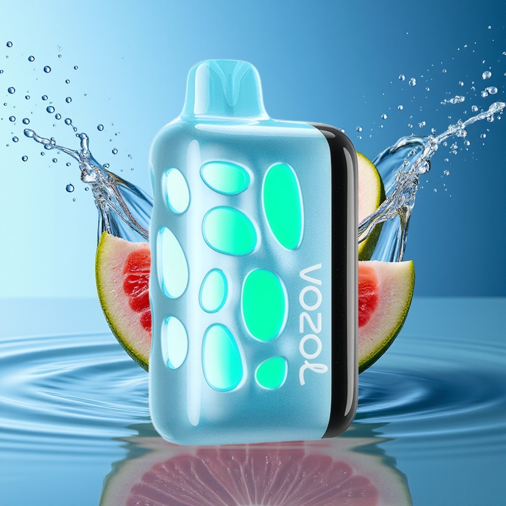 VOZOL RAVE 40000 Blauwe Framboos IJs 270° Gloed Beat-Sync 80% in 20min 1000mAh