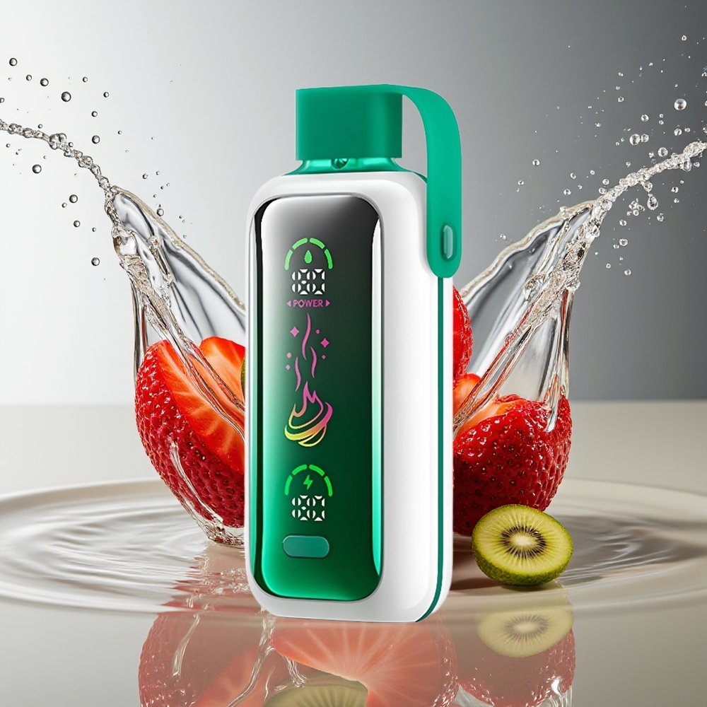 VOZOL Star 20000 Puffs Aardbei Kiwi Dual Mesh HD Scherm 650mAh 0/20/50mg