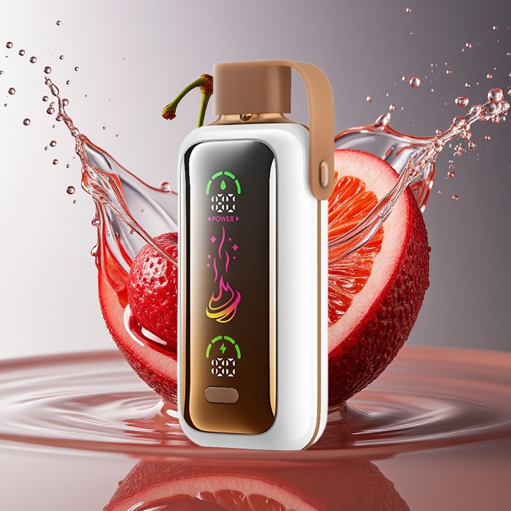 VOZOL Star 20000 Puffs Dubbele Mesh Scherm Kersen Cola 650mAh
