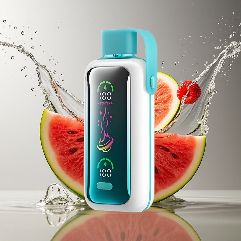 VOZOL Star 20000 Puffs Framboos Appel Watermeloen Ananas 2.2'' HD Spiegel Scherm Dual Mesh 650mAh