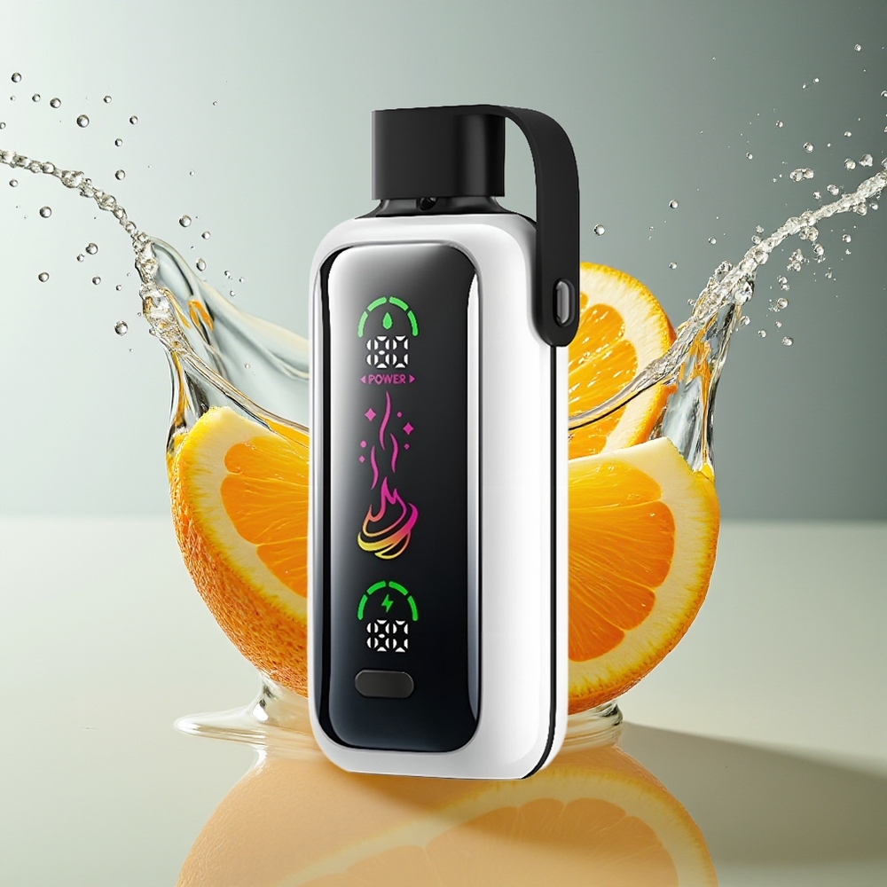 VOZOL Star 20000 Puffs Oranje Ananas Lychee HD Scherm Dual Mesh 650mAh