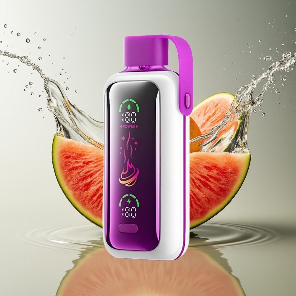 VOZOL Star 20000 Puffs Perzik Mango Watermeloen HD Spiegel Scherm Dual Mesh 650mAh