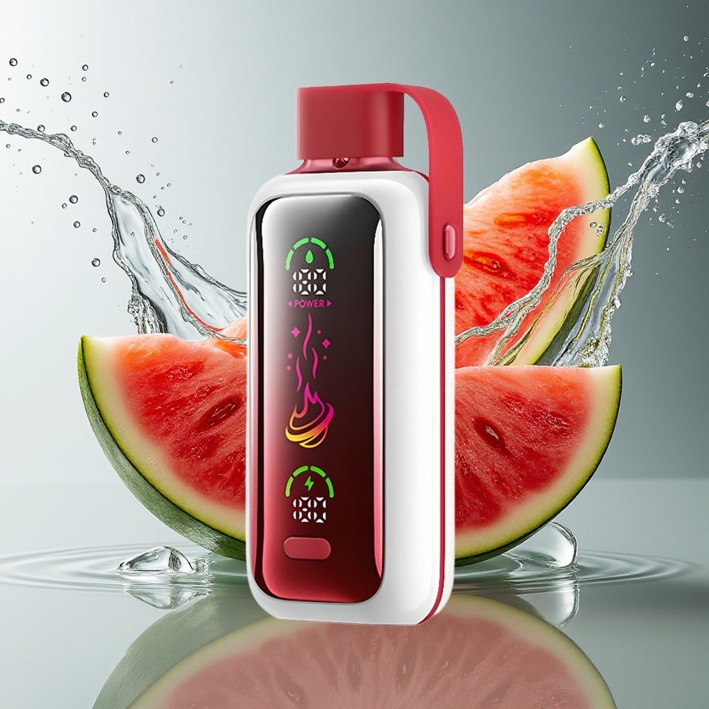 VOZOL Star 20000 Puffs Watermeloen IJs 2.2" HD Spiegel Scherm Dual Mesh 650mAh