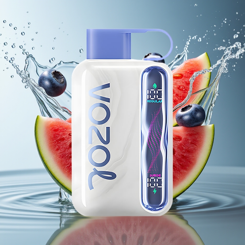 VOZOL STAR 40000 Puffs Blauwe Bes Watermeloen 1000mAh Type-C 20/50mg/ml