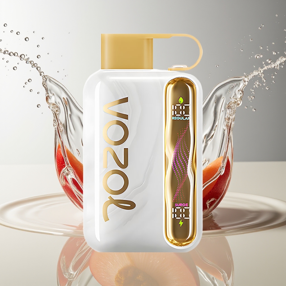 VOZOL STAR 40000 Puffs Witte Perzik Framboos Wegwerp Vape 1000mAh Type-C 20/50mg/ml