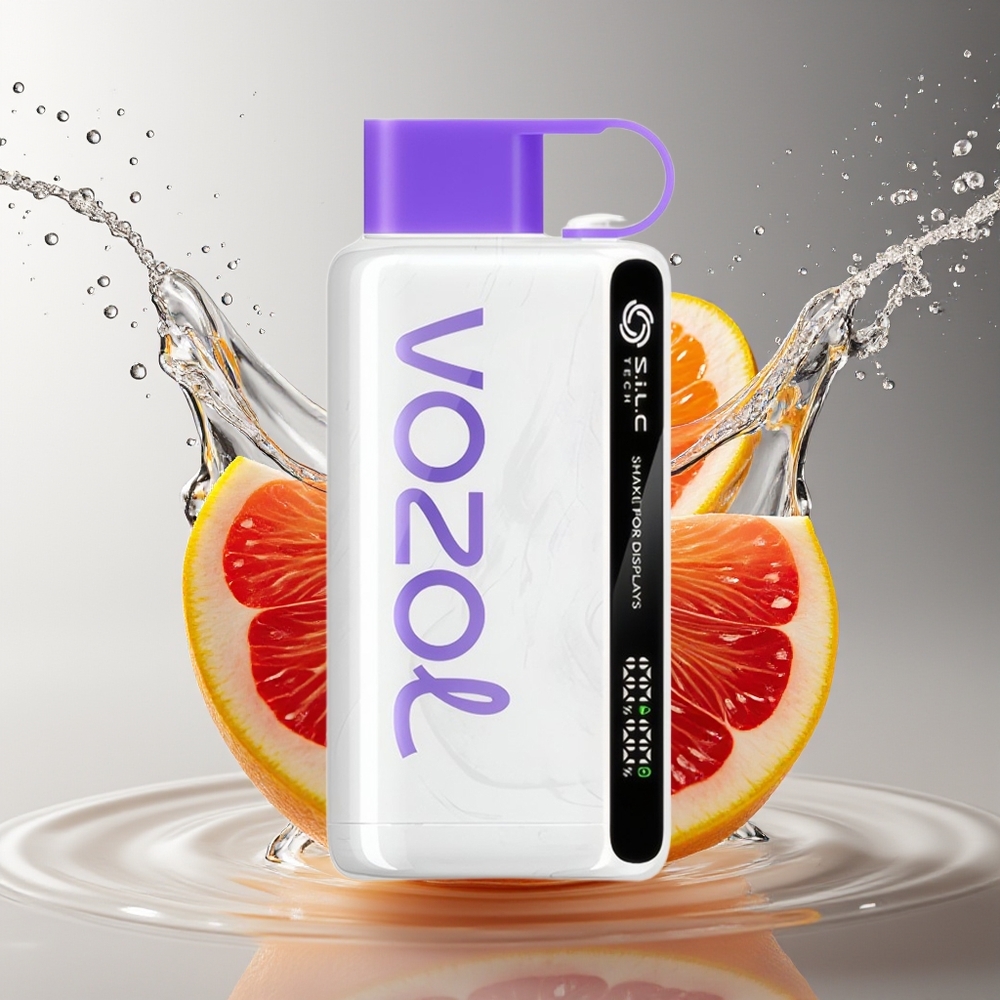 VOZOL STAR 9000/12000 Cranberry Mango Grapefruit S.i.L.C TECH 650mAh 30% Snellader