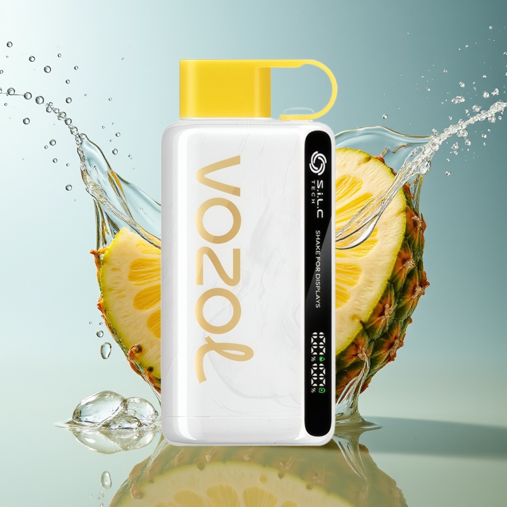 VOZOL STAR 9000/12000 Puff Wegwerp Vape Ananas Kokos IJs S.i.L.C TECH 650mAh