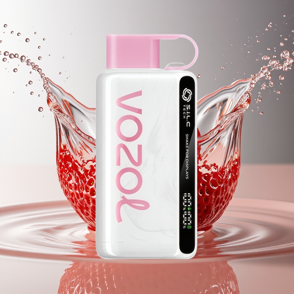 VOZOL STAR 9000/12000 Wegwerp Vape Aardbei IJs S.i.L.C TECH & 650mAh