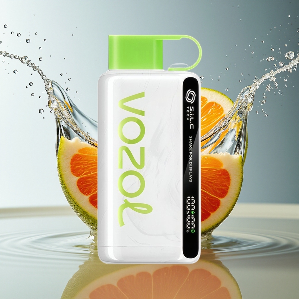 VOZOL STAR 9000/12000 Wegwerp Vape Zure Appel Ijs Met S.i.L.C TECH & 650mAh