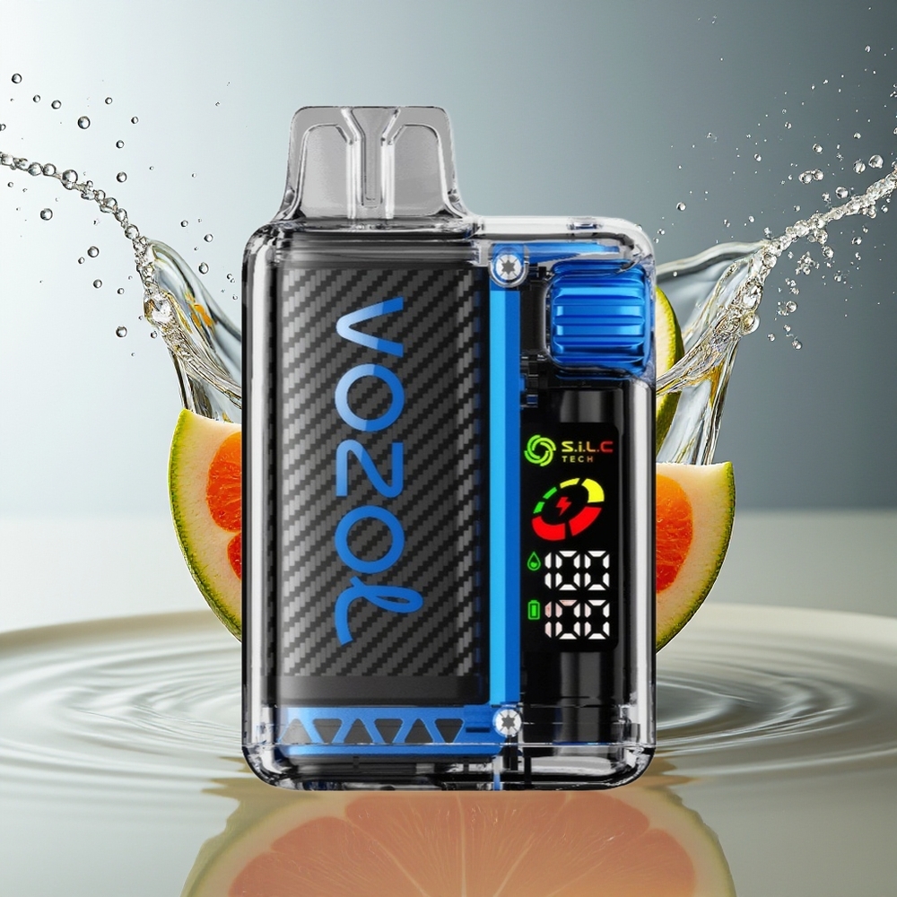 VOZOL Vista 20000 Puffs 2% Nicotine OLED MCU 650mAh MTL S.i.L.C Dual Mesh 65% PCR Vzbull
