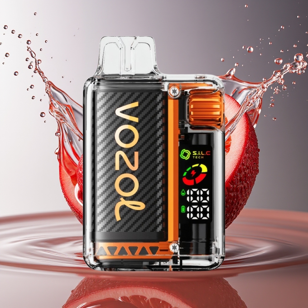 VOZOL Vista 20000 Puffs Oplaadbare Wegwerp Vape Kersencola met OLED Scherm en MCU Chip