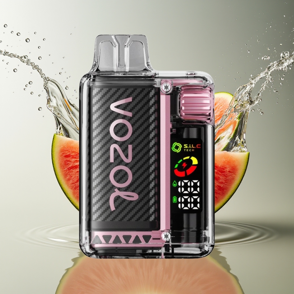VOZOL Vista 20000 Puffs Perzik Mango Watermeloen OLED 650mAh 6W MTL PCR TPD
